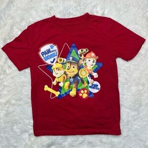 Nickelodeon Paw Patrol Graphic Tee Red Size Extra Small